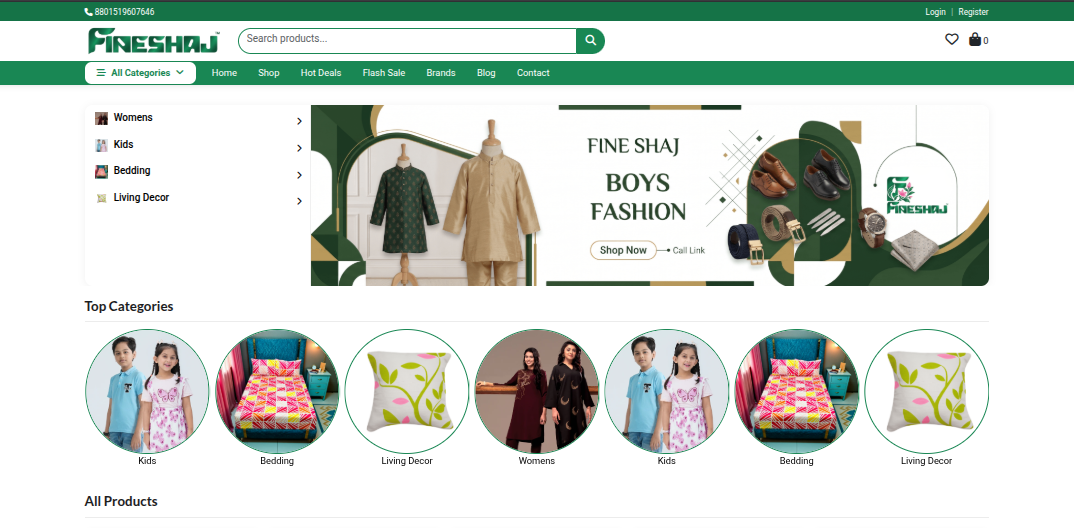 Fine Shaj Online Store